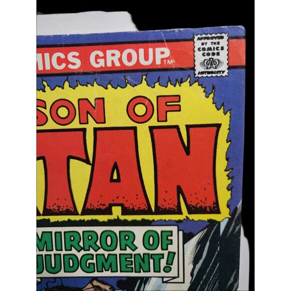 Son Of Satan #7 (1976) Gil Kane Cover "Mirror Of Judgement" EX/FN Marvel Comics - Picture 4 of 6